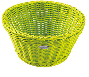 CORBEILLE À PAIN EN POLYPROPYLÈNE RONDE Ø 18 CM VERTE