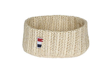 PANIERE OBLONG 18X9X6CM BEIGE