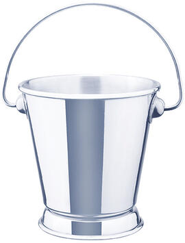 MINI SEAU EN ACIER INOXYDABLE 75 CL Ø125CM EN ACIER INOXYDABLE H 125CM