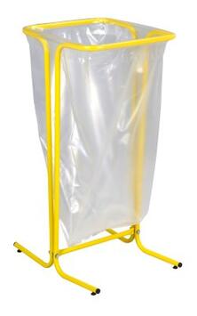 SUPPORT SAC TUBULAIRE SUR PIED TUBAG 110L JAUNE