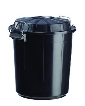 POUBELLE IMMEUBLE BAZI 50L NOIR
