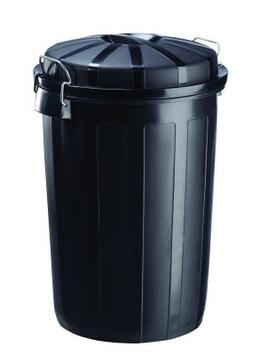 POUBELLE IMMEUBLE BAZI 95L NOIR