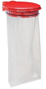 SUPPORT SAC COLLECMUR EXTREME 110L AVEC COUVERCLE ROUGE