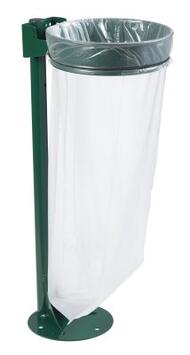 SUPPORT SAC ECOLLECTO EXTREME 110L SUR PIED VERT MOUSSE