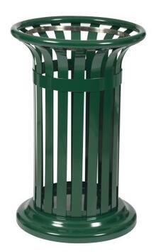 CORBEILLE TULIPE 60L VERT MOUSSE
