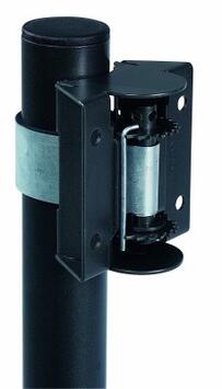 FIXATION UNIVERSELLE POUR SUPPORT SAC COLLEC POTEAU ROND 50MM
