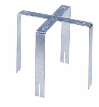PIEDS DE FIXATION CORBEILLE EDEN 50L ET 110L GALVA A CHAUD