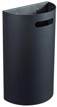 CORBEILLE MURALE ARKEA 40L GRIS ANTHRACITE MAT