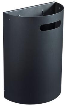 CORBEILLE MURALE ARKEA 20L GRIS ANTHRACITE MAT