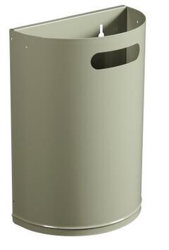 CORBEILLE MURALE ARKEA 20L GRIS CIMENT