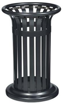 CORBEILLE TULIPE 60L GRIS ANTHRACITE MAT