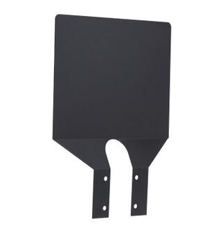 PLAQUE SIGNALETIQUE NEUTRE POUR SUPPORT SAC COLLEC