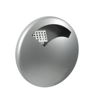 CENDRIER MURAL DISCO 0.5L GRIS METAL