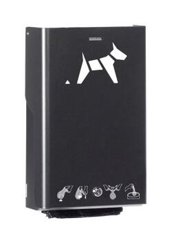 DISTRIBUTEUR HYGECA  SACHETS  GRIS MANGANESE