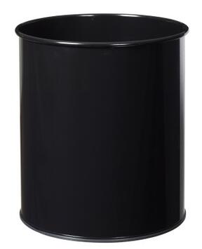 CORBEILLE A PAPIER PAPEA 30L NOIR