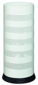 PORTE-PARAPLUIES KIPSO PERFORÉ 28L BLANC