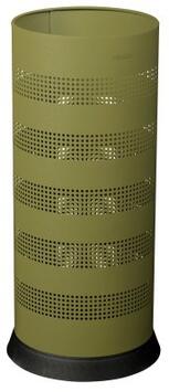 PORTE-PARAPLUIES KIPSO 28L PERFORÉ GRIS OLIVE MAT