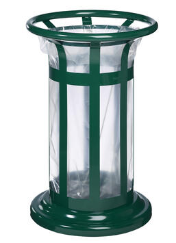 CORBEILLE VIGIPIRATE TULIPE 60L VERT MOUSSE
