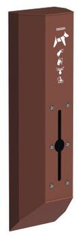 DISTRIBUTEUR MURAL ARKEA CANIN 200 SACS EFFET CORTEN