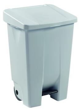 POUBELLE A PEDALE MOBILY 80L BLANC / BLANC