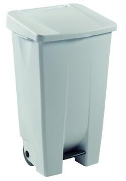 POUBELLE A PEDALE MOBILY 120L BLANC / BLANC