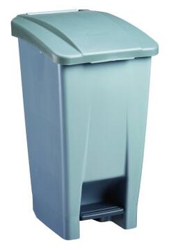 POUBELLE A PEDALE RECYCLEE MOBILY GREEN 60L GRIS / GRIS