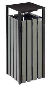 CORBEILLE EDEN ETIK 110L GRIS