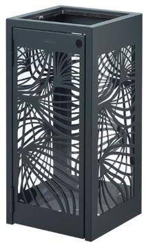CORBEILLE BELLA 110L ANTI-NUISIBLES GRIS ANTHRACITE MAT