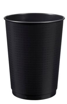 CORBEILLE A PAPIER PEPS 40L NOIR X4