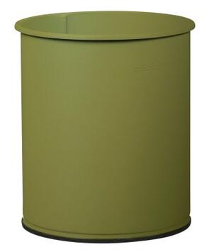 CORBEILLE A PAPIER PAPEA 8L GRIS OLIVE