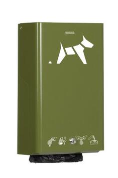 DISTRIBUTEUR HYGECA  SACHETS  VERT OLIVE 6003
