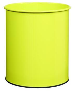CORBEILLE A PAPIER PAPEA 15L JAUNE