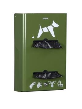 DISTRIBUTEUR HYGECA  2 ROULEAUX  VERT OLIVE 6003