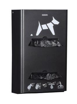 DISTRIBUTEUR HYGECA  2 ROULEAUX  GRIS MANGANESE