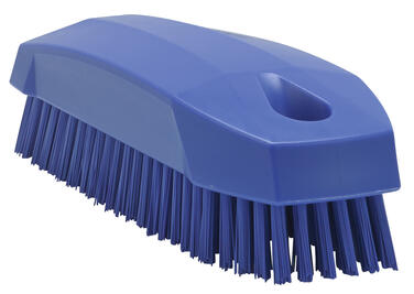 BROSSE A MAIN ALIMENTAIRE 13CM FIBRE DURE VIOLET