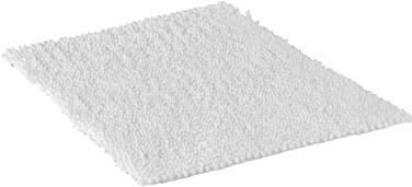 LAVETTE BOUCLEE MICROFIBRE USAGE UNIQUE 16X16CM BLANC