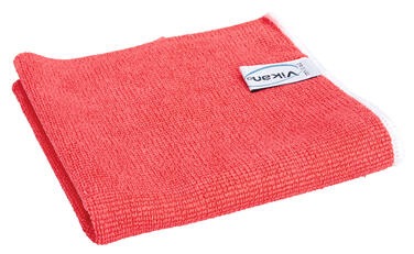 LAVETTE BOUCLEE MICROFIBRE PREMIUM 32X32CM ROUGE