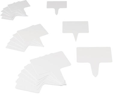 ÉTIQUETTE RECTANGLES À PIQUE 7X5 CM X10
