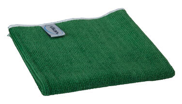 LAVETTE BOUCLEE MICROFIBRE 40X40CM VERT