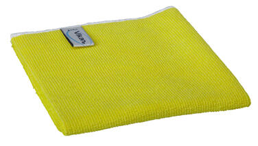 LAVETTE BOUCLEE MICROFIBRE 40X40CM JAUNE