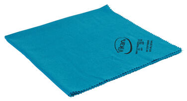 LAVETTE TISSEE MICROFIBRE 40X40CM BLEU