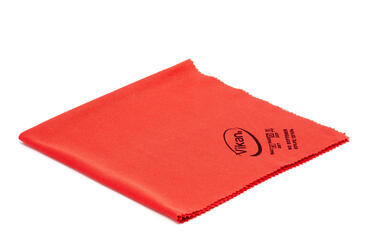 LAVETTE TISSEE MICROFIBRE 40X40CM ROUGE