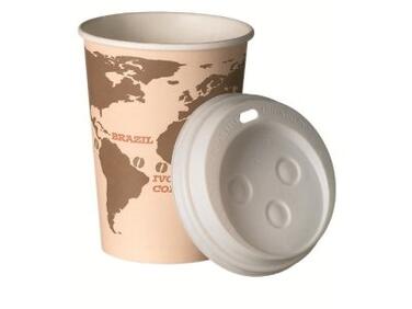 GOBELETS EN CARTON WORLD MAP Ø 80 MM 29 CL X1500