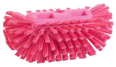 BROSSE A CUVES ALIMENTAIRE 20,5CM FIBRE DURE ROSE