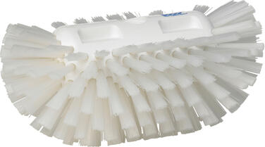 BROSSE A CUVES ALIMENTAIRE 20,5CM FIBRE DURE BLANC