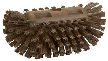 BROSSE A CUVES ALIMENTAIRE 20,5CM FIBRE DURE MARRON