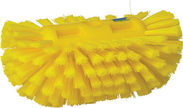 BROSSE A CUVES ALIMENTAIRE 20,5CM FIBRE MEDIUM JAUNE