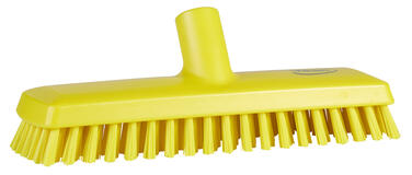 LAVE-PONT ALIMENTAIRE 27CM FIBRE TRES DURE JAUNE