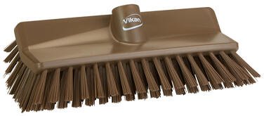 BALAI-BROSSE ALIMENTAIRE HI-LO 26,5CM FIBRE MEDIUM MARRON
