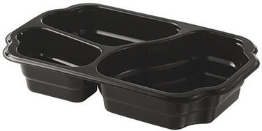 BARQUETTES THERMOSCELLABLES 3 COMPARTIMENTS 61, 38 ET 21 CL X246